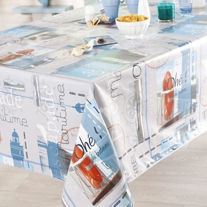 Calitex Escapade Nappe PVC Bleu 250 x 140 cm pas cher