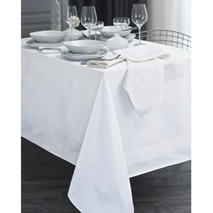 CALITEX Nappe Festive, Blanc, Carrée 100x100 pas cher