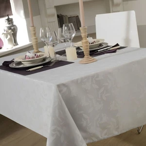 CALITEX Nappe Damassee Ombra Gris Perle 150X300 pas cher