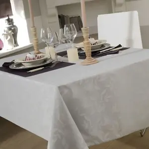 CALITEX Nappe DAMASSEE Ombra Gris Perle 150X350