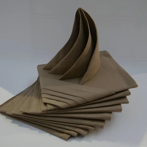 CALITEX Arc en Ciel, Coton, Taupe, 44x44 cm pas cher