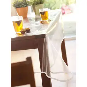 PROMOFLASH83 Calitex Nappe translucide, Rectangulaire 140x250 cm en PVC pas cher