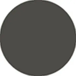 Calitex Set de table rond en plastique GOURMANDISE gris foncé pas cher