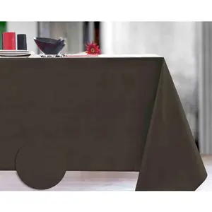 Nydel Nappe Rectangulaire Rouge Anti-tache Uni - MINI TACTILE pas cher
