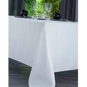 Nydel Venezia - Nappe en damassé résistant Rectangle : 160 x 350 cm pas cher