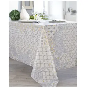 Nydel Nappe Montena Glacier Anti Tache Enduction PVC (160 x 250 cm)