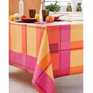 Comparateur de prix : Nydel Nappe Indila Framboise Anti Tache Enduction PVC (160 x 250 cm)