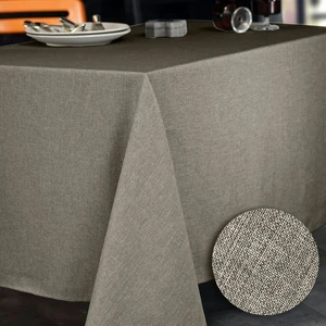 Calitex BROME Nappe rectangulaire Polyester Taupe 150x250