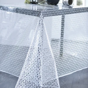 Calitex Nappe Rectangle Zilis Translucide Blanc pas cher
