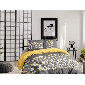 CALITEX Parure 3 pièces 240x220 cm OCTOGONE pas cher