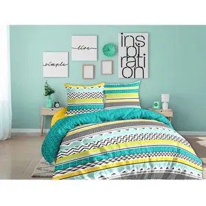 CALITEX Parure 3 pièces 240x220 cm GRAPHICMIX pas cher