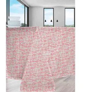 Nydel Nappe Perle Enduction Acrylique, Rouge, 160 x 350 cm pas cher