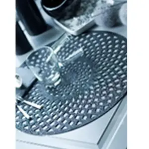 Comparateur de prix : Set De Table Rond 38 GAROS Noir 38 cm