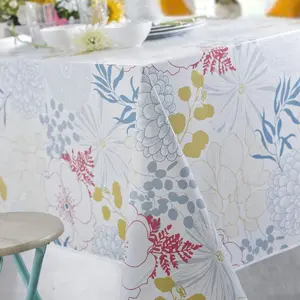 Calitex Nappe ronde FRAGRANCE TOILE CIREE Multicolore 140 cm