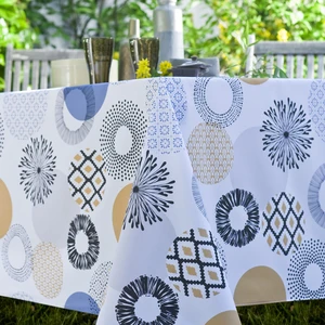 CALITEX Toile Cirée Neptune Finition Biais 140x200 cm pas cher