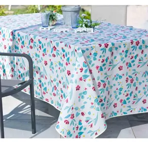 Nydel Ariette - Nappe en Coton imperméable Rectangle : 160 x 200 cm pas cher