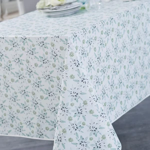 Calitex Toile cirée Luminary, Glacier, Ronde 140 cm pas cher