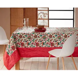 Nydel Nappe Fuschia Uni Avec Bordure - INDI pas cher