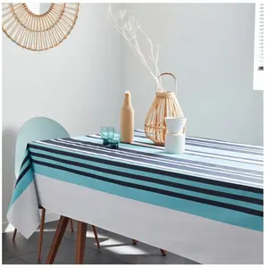 Nydel Nappe en coton enduit acrylique  bleu  160x250 cmVendu paramazon