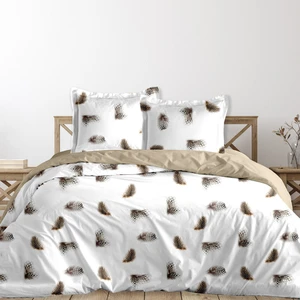 CALITEX Parure de lit 3 pièces 260x240 cm ENVOLEE DE Plume pas cher