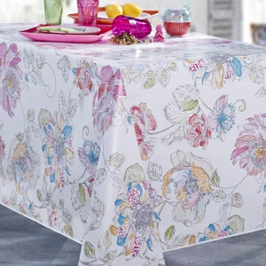 Calitex Toile cirée Peonia, Multicolore, Ronde 140 cm