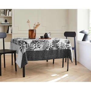 Nydel Nappe DOMINO Noir Jh taffeta froisse Imprimé pas cher