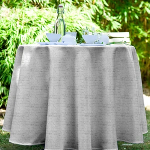 Calitex Nappe EFFET LIN TOILE CIREE Gris