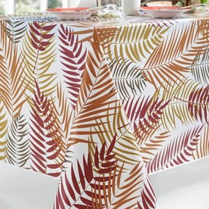 CALITEX Toile Cirée Sumatra Finition Biais Ronde 140 cm