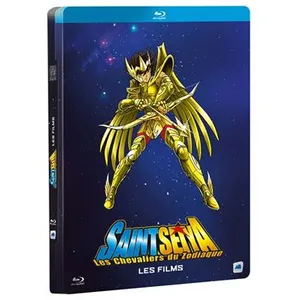 Abeille Saint Seiya (Les Chevaliers du Zodiaque) - Les 5 Films - Edition Steelbook - Blu-ray
