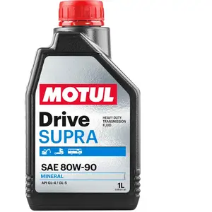 Huile Boite De Vitesse Mécanique Drive Supra 80w90 Motul 1l pas cher