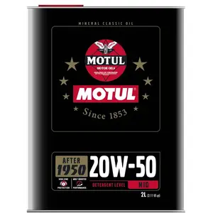 Comparateur de prix : Huile Moteur Motul Classic Oil 20w50 2l