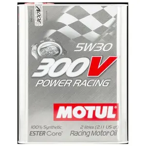 Comparateur de prix : Huile moteur 5W30 MOTUL (300V POWER RACING) 2 litres - Réf. 110814