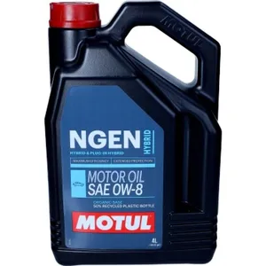 Ngen Hybrid Motul 0w-8 4l pas cher