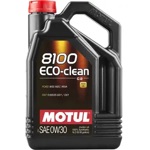Motul 102889 Moteur 8100 Eco Clean 0 W-30, 5 l pas cher