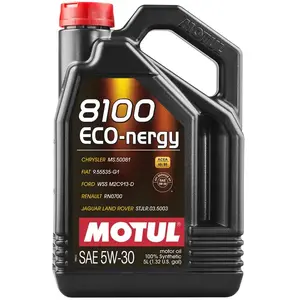 Comparateur de prix : Huile ECO-NERGY 8100 5W30 5L MOTUL