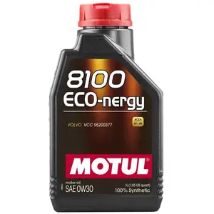 Comparateur de prix : Motul 102793 8100 Eco-Nergy 0w30 Oil 1 Liter