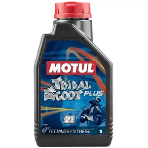 Comparateur de prix : Motul - 4x Huile Tribal Scoot 2T Plus bidon de 1 Litre