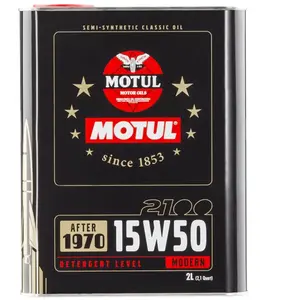Motul Huile Moteur Motul Classic Oil 2100 15w50 - Bidon De 2 L pas cher