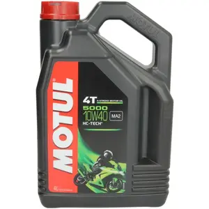 Comparateur de prix : Motul 104056 5000 4T Huile pour Moto à Moteur 4 Temps 10W-40 4 L, 300x234x114