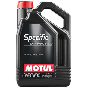 Comparateur de prix : Motul 106437 Specific Moteur 506 01 506 00 503 00 0 W-30, 5 l