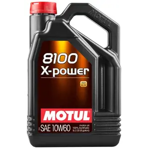 Comparateur de prix : MOTUL Huile 8100 X-POWER 10W60 5L (bidon) - Huile auto