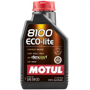 Comparateur de prix : Huile moteur MOTUL 8100 Eco-Lite 5W20 1L