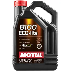 Comparateur de prix : Huile Moteur Motul 8100 Eco-lite 5w20 5l