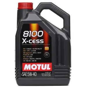 Huile moteur MOTUL 8100 X-Cess 5W40 5L pas cher