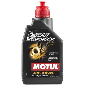Comparateur de prix : Huile boîte de vitesse MOTUL Gear Competition 75W140 100% synthèse 1L