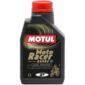 4x Huile Motul moto Racer 2T bidon de 1 Litre pas cher