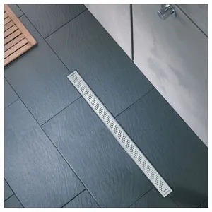 Comparateur de prix : WIRQUIN Express'Eau - Caniveau de douche à l'italienne L.800 mm