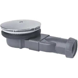 Wirquin Plomberie - bonde horizontale pour receveur ø 90 mm extra-plat - 402234 pas cher