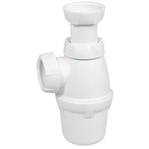 Comparateur de prix : Wirquin 30723136 Siphon de lavabo Ø32 réglable en hauteur, blanc