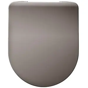 Wirquin - Abattant amiral extra plat thermodur - Taupe pro pas cher